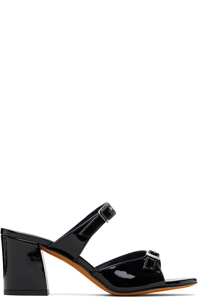 Maryam Nassir Zadeh — Black Una Heeled Sandals