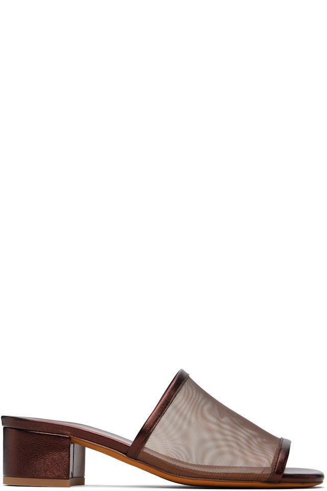 Maryam Nassir Zadeh — Brown Sophie Heeled Sandals