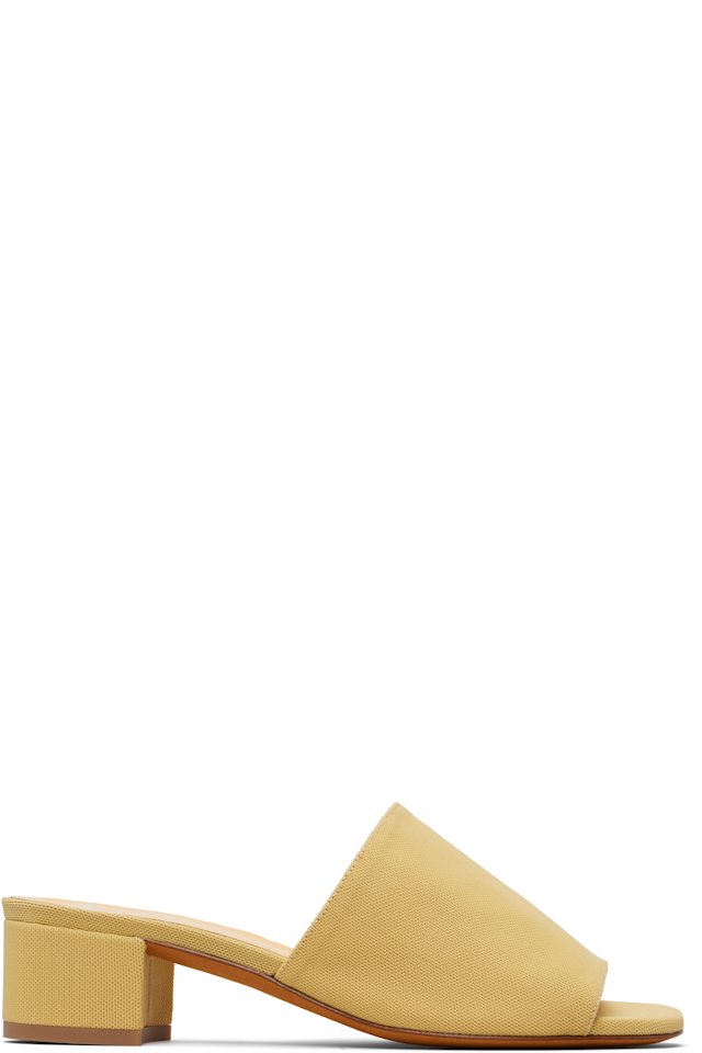 Maryam Nassir Zadeh — Yellow Sophie Heeled Sandals