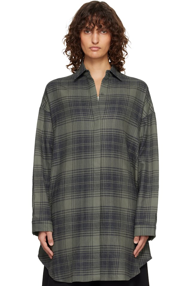 Fear of God — Gray & Khaki Relaxed Shirt