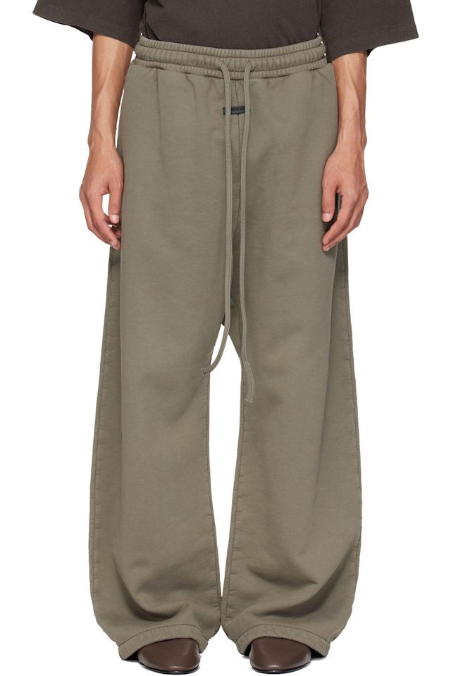 Fear of God — Khaki Wide Leg Sweatpants