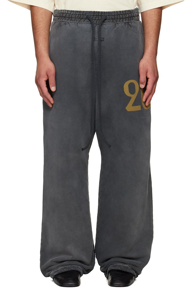Fear of God — Black '26' Wide Leg Sweatpants