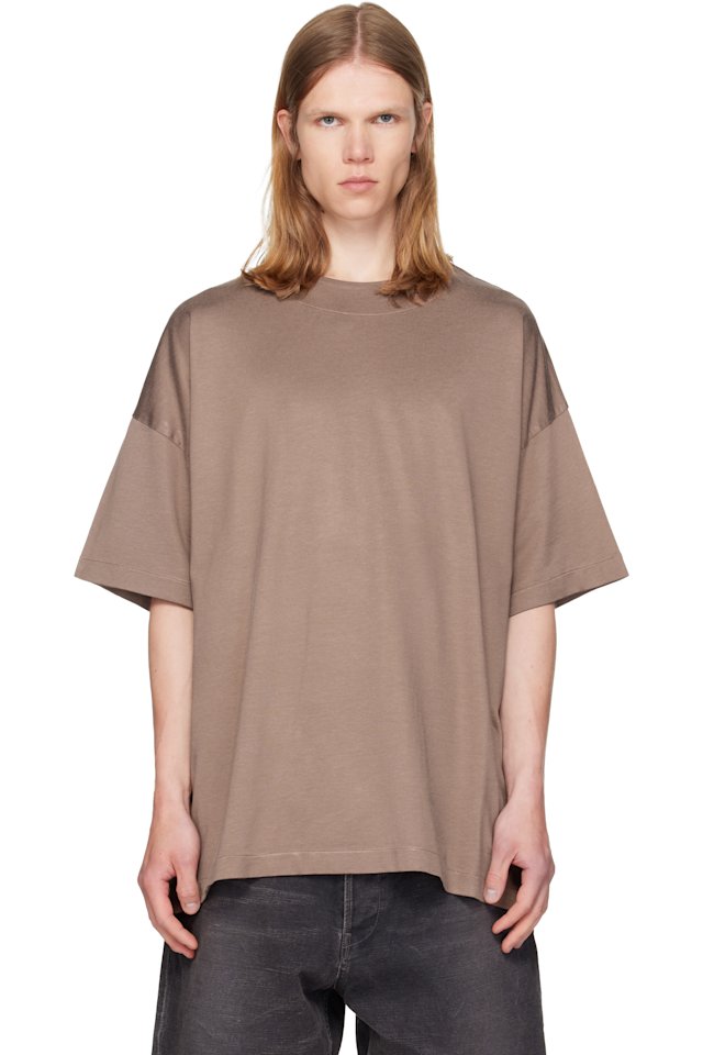 Fear of God — Tan Cotton Rayon T-shirt