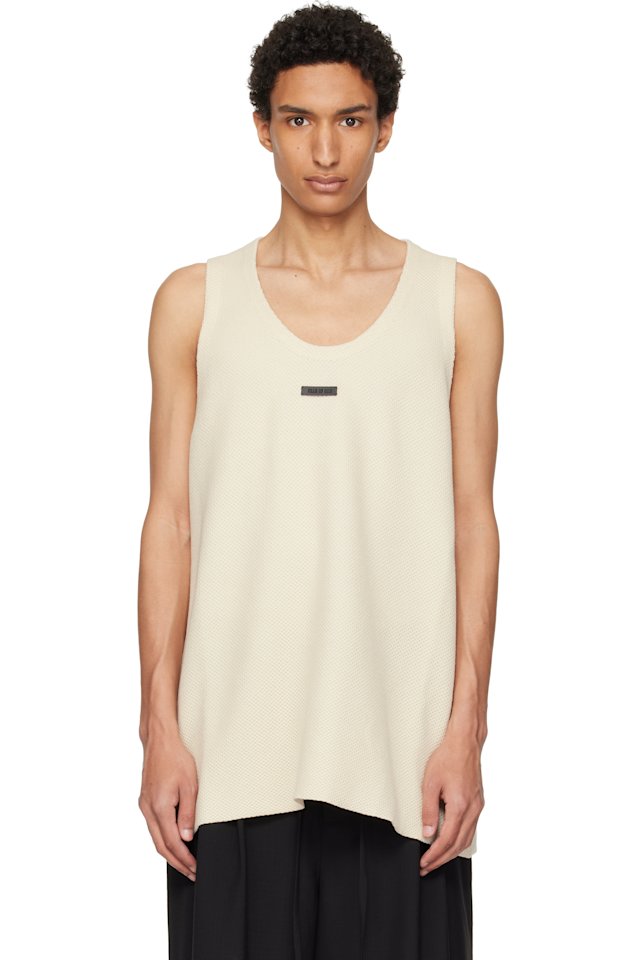 Fear of God — Off-White Knitted Tank Top