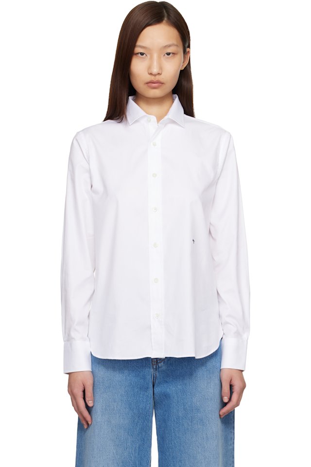 HommeGirls — White Classic Shirt