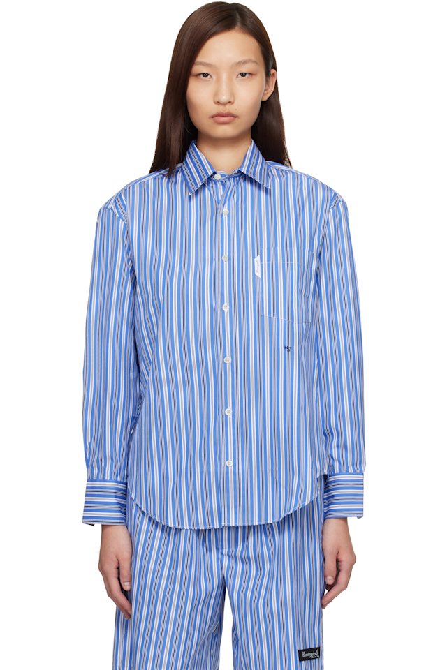 HommeGirls — Blue Oxford Shirt