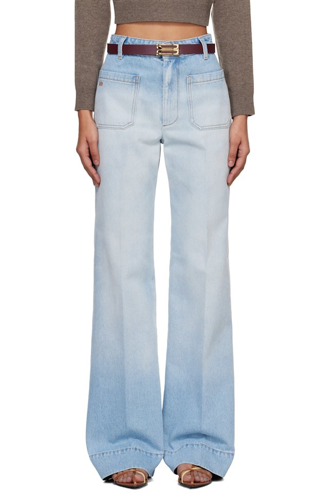 Victoria Beckham — Blue Alina Jeans