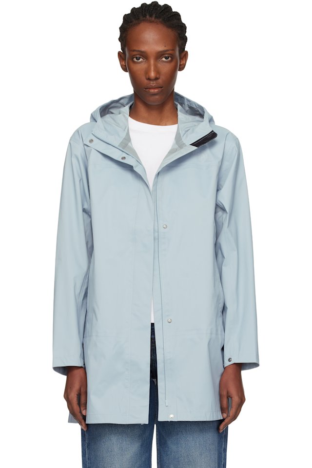 The North Face — Blue Voyage Rain 3L Hooded Parka
