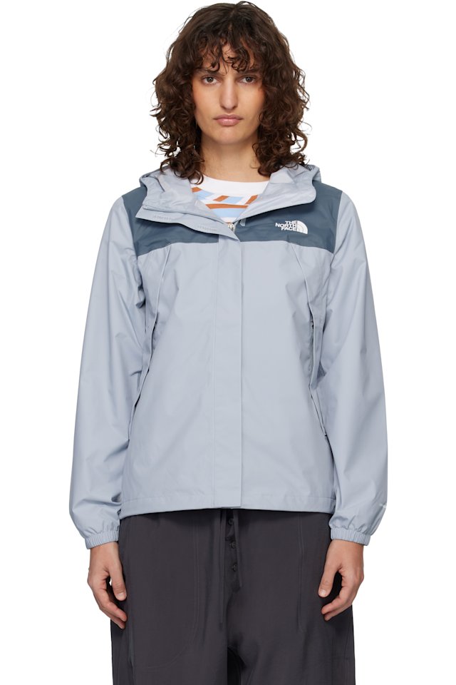 The North Face — Blue Antora Rain Jacket