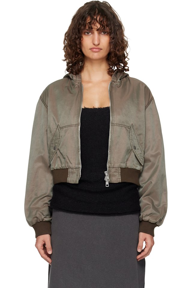 OUR LEGACY — Khaki Coastal Bomber Jacket
