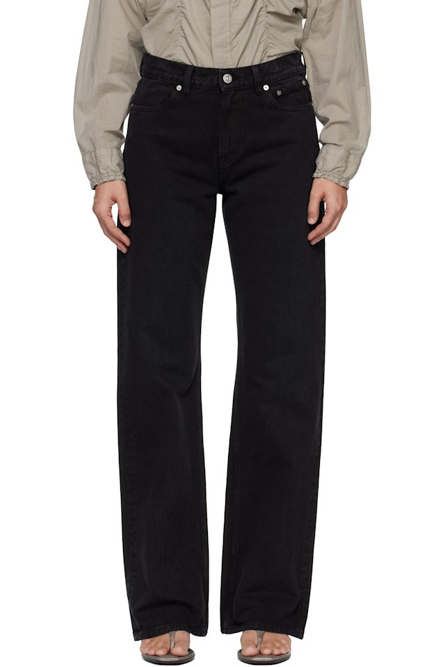 OUR LEGACY — Black Wata Cut Jeans