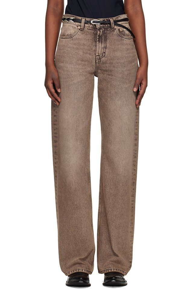 OUR LEGACY — Tan Wata Cut Jeans