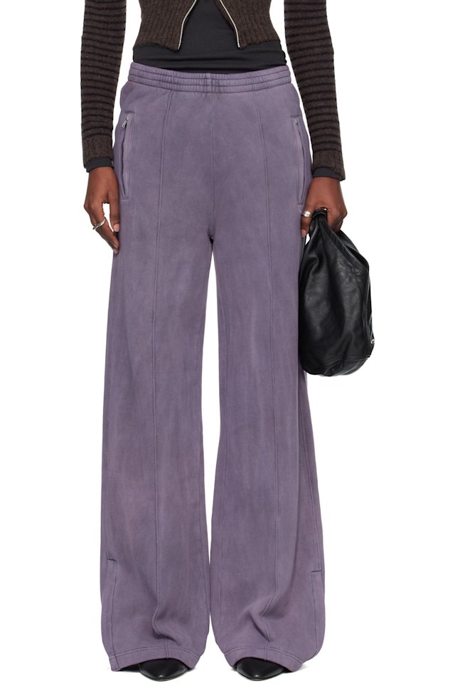 OUR LEGACY — Purple Zip Lounge Pants