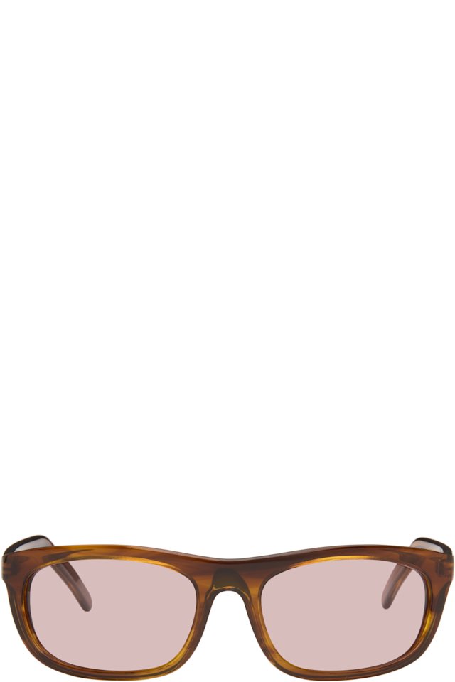 OUR LEGACY — Brown Shelter Sunglasses