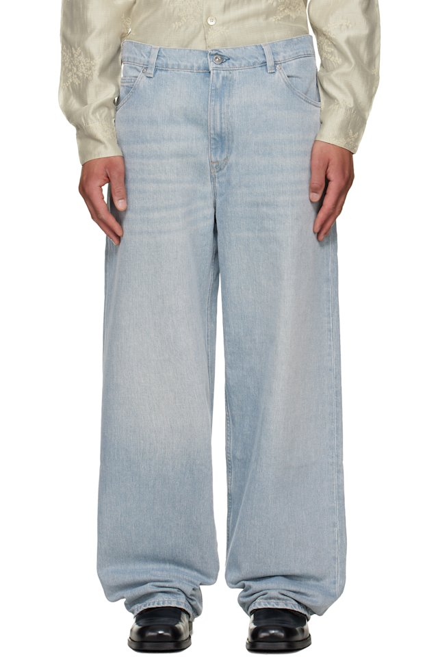 OUR LEGACY — Blue Vast Cut Jeans