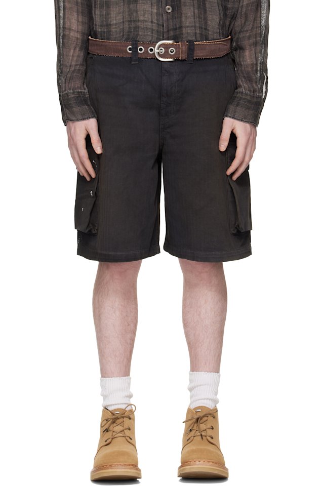 OUR LEGACY — Black Mount Shorts