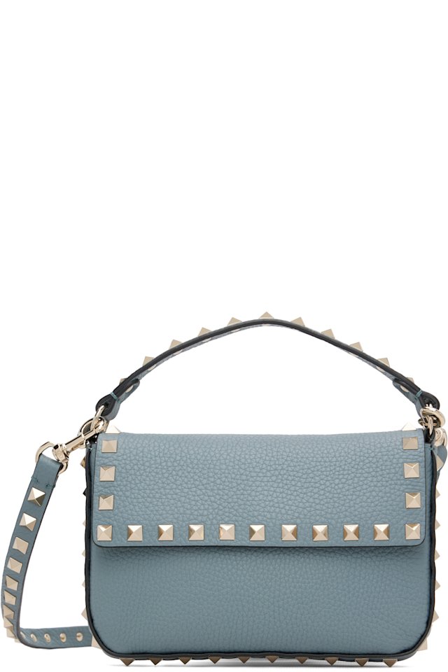 Valentino Garavani — Blue Rockstud Mini Bag