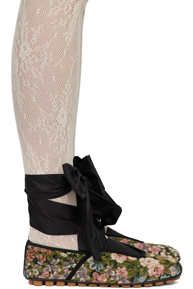 Valentino Garavani — Multicolor Après L'Hiver Rythmika Ballerina Flats