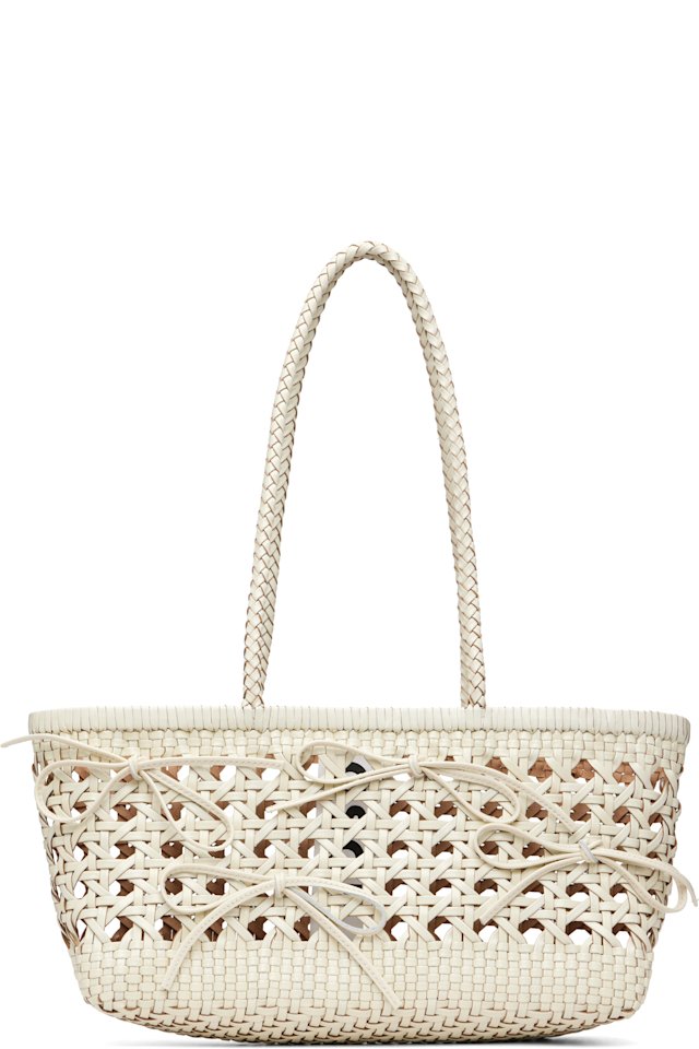 OSOI — Off-White Biscuit Shoulder Bag