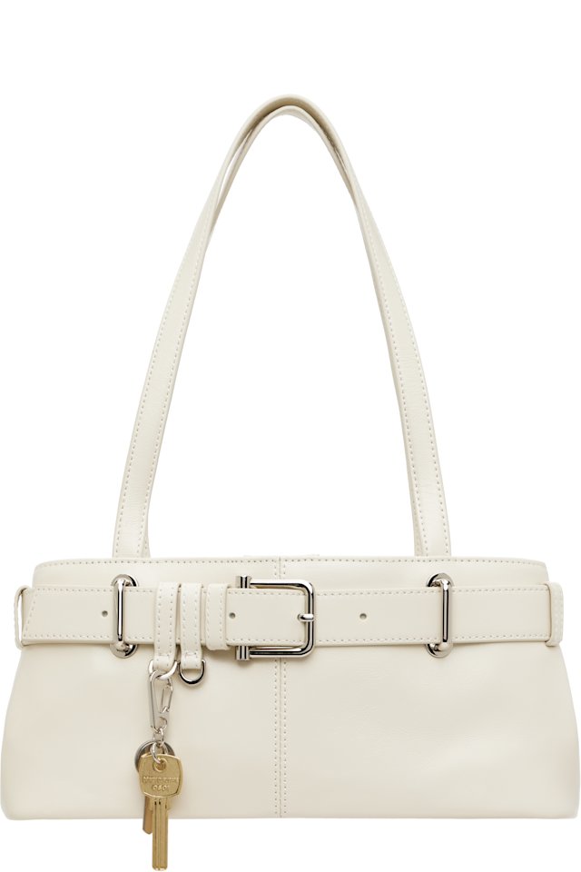 OSOI — Off-White Shoulder Brocle Mini Bag