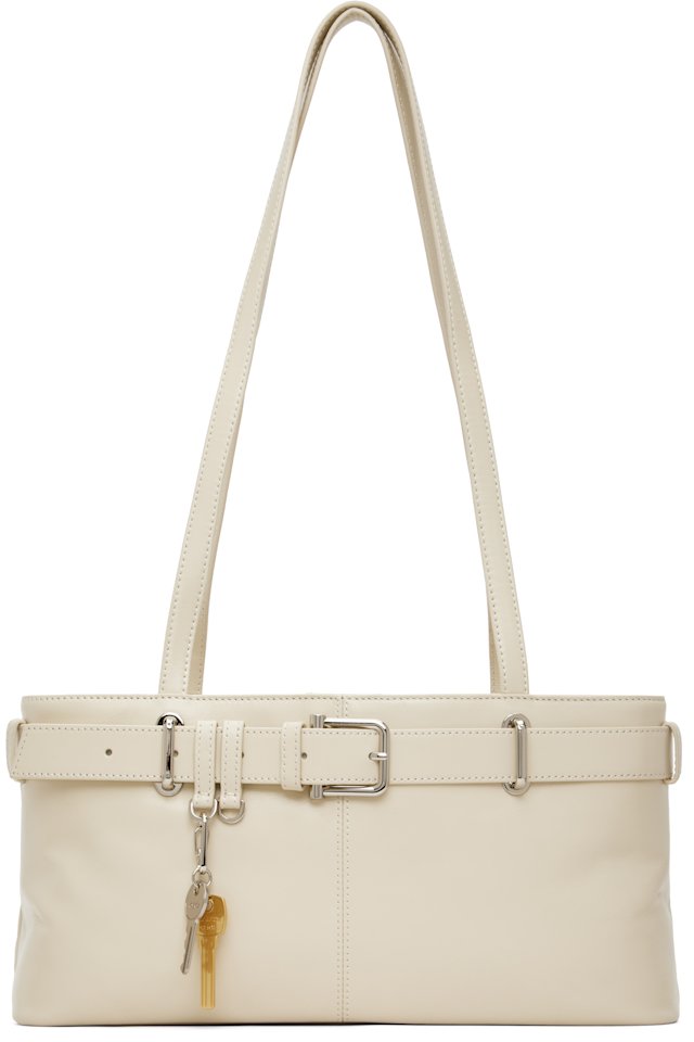 OSOI — Off-White Shoulder Brocle Bag