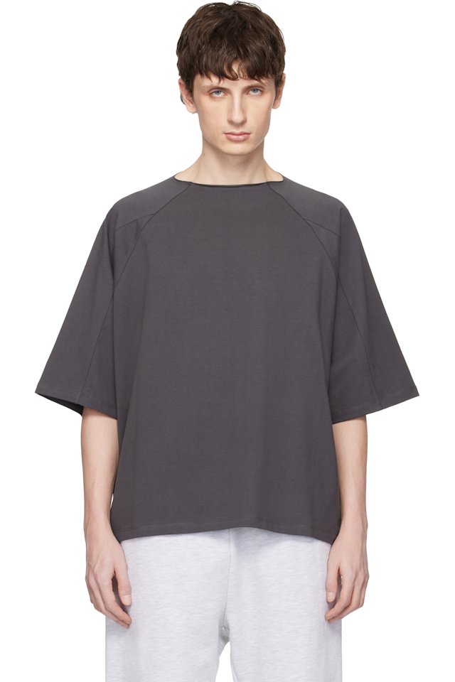 Seventh — Gray Box Cut T-shirt