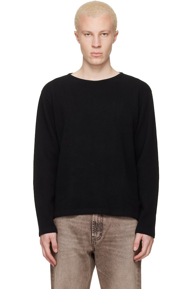 Lady White Co. — Black Ring Sweater