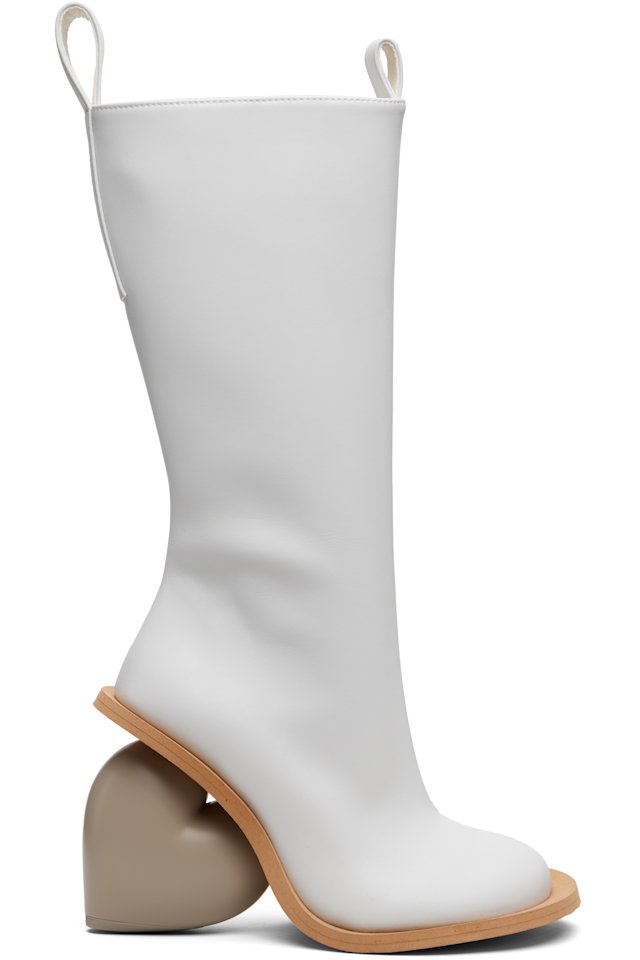 YUME YUME — Off-White Love Tall Boots
