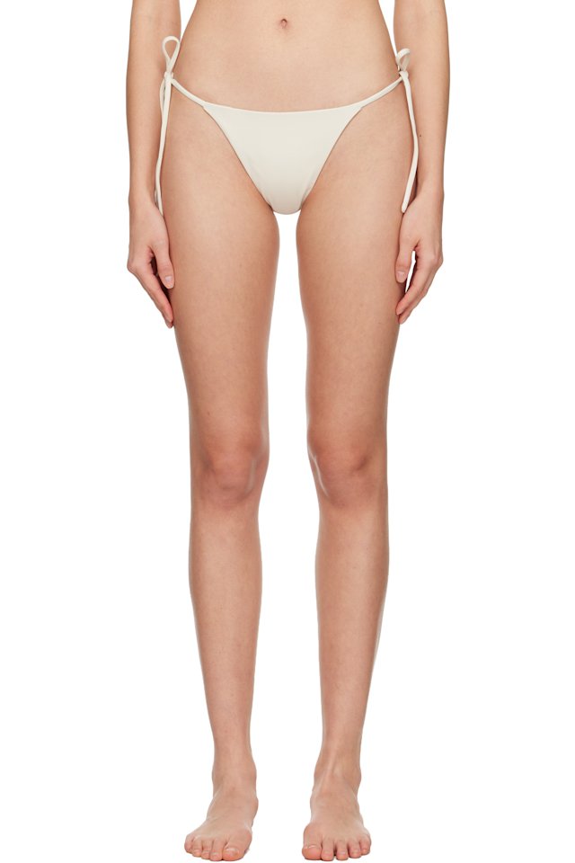 Belle Anna — Off-White Estelle Bikini Bottom