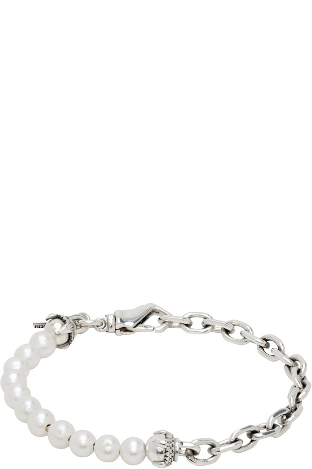 Emanuele Bicocchi — SSENSE Exclusive Pearl Bracelet
