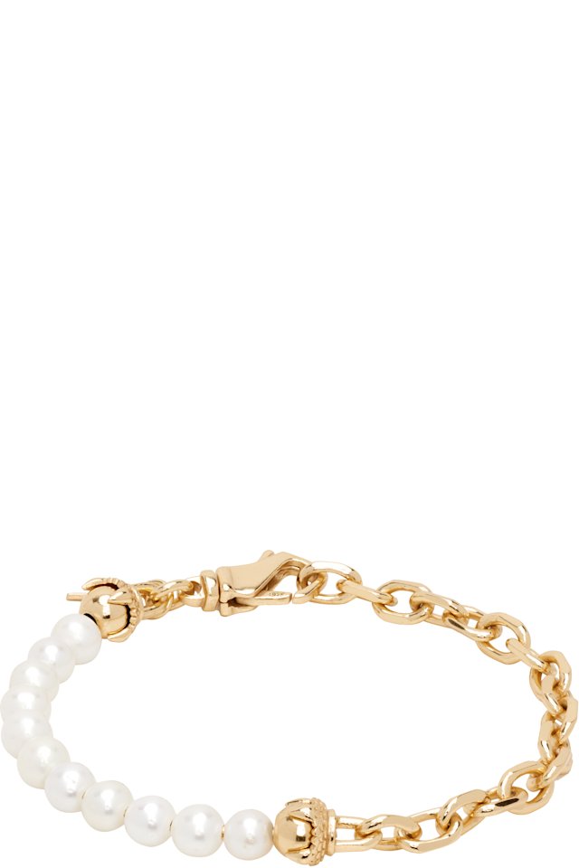 Emanuele Bicocchi — SSENSE Exclusive Pearl Bracelet