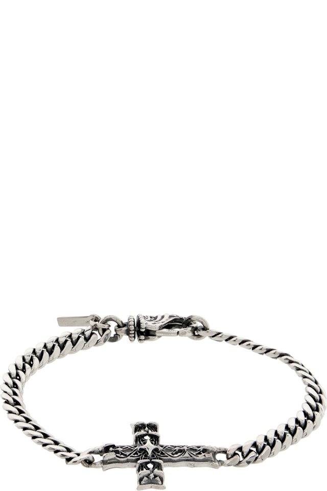 Emanuele Bicocchi — Chain Notre-Dame Cross Bracelet