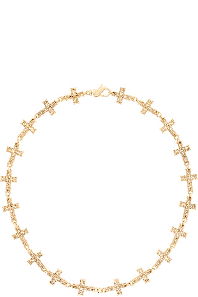 Emanuele Bicocchi — Multi Notre-Dame Cross Necklace