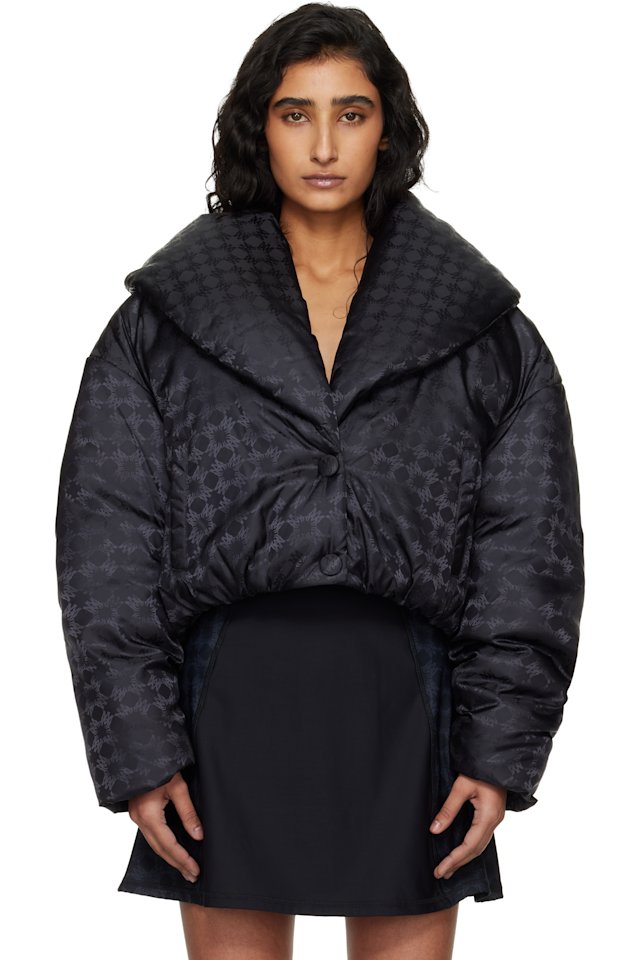 AMIRI — Black MA Quad Shawl Down Jacket