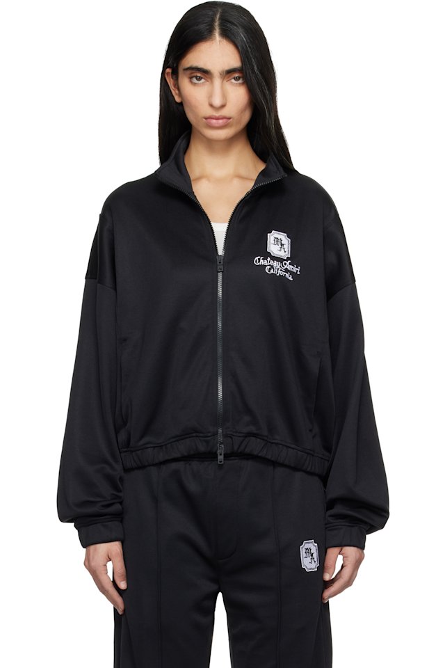 AMIRI — Black 'MA Chateau' Track Jacket