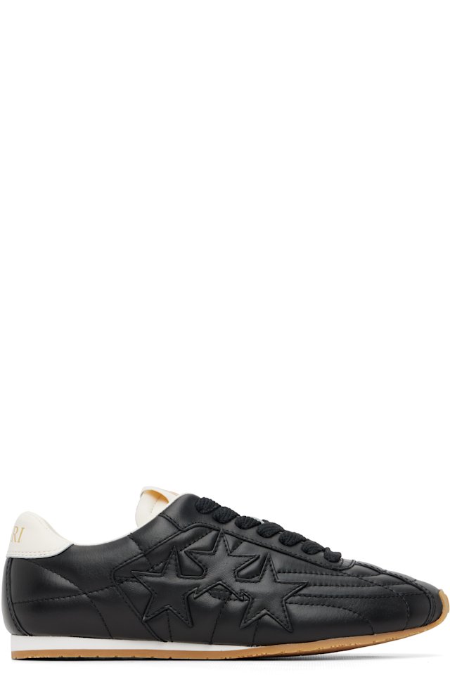 AMIRI — Black Pacific Football Flat Sneakers