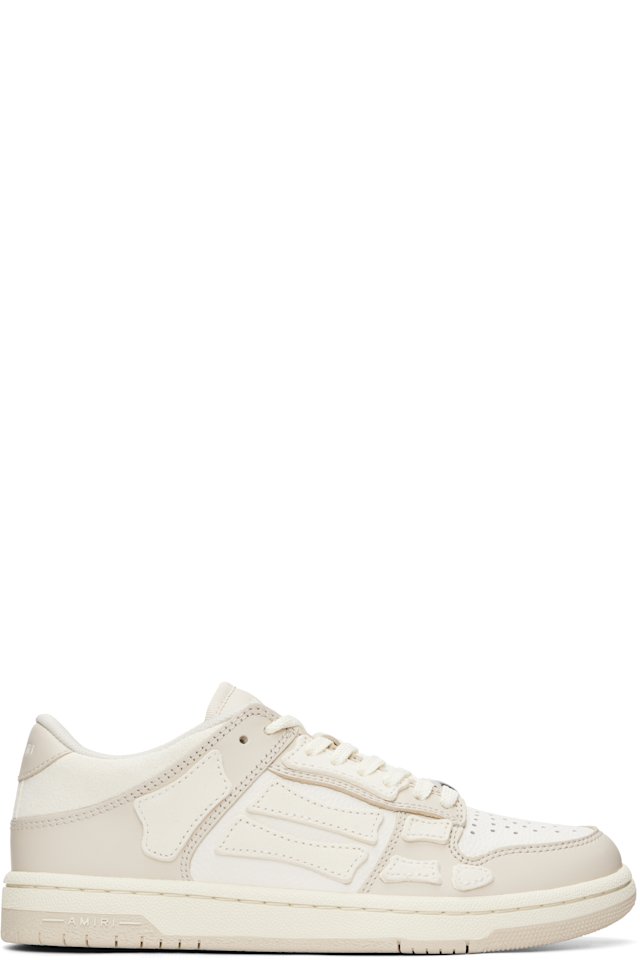 AMIRI — Off-White Skel-Top Low Sneakers
