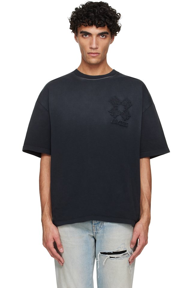 AMIRI — Black MA Quad Oversized T-shirt