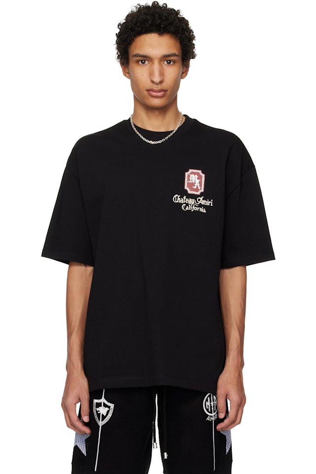 AMIRI — Black MA Chateau Oversized T-shirt