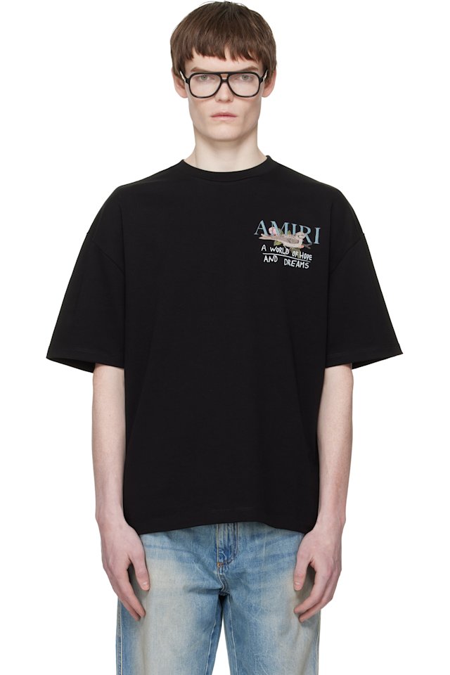 AMIRI — Black 'Hope And Dreams' T-shirt