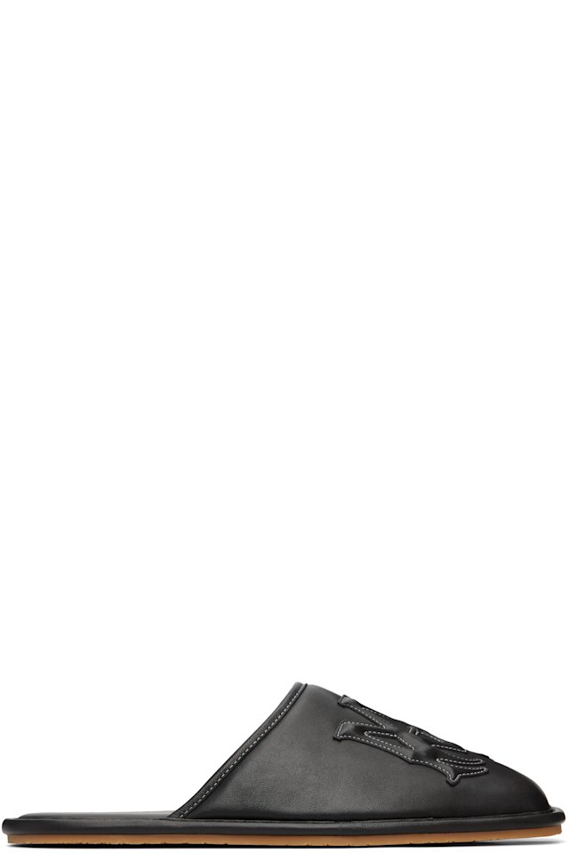 AMIRI — Black MA Slippers