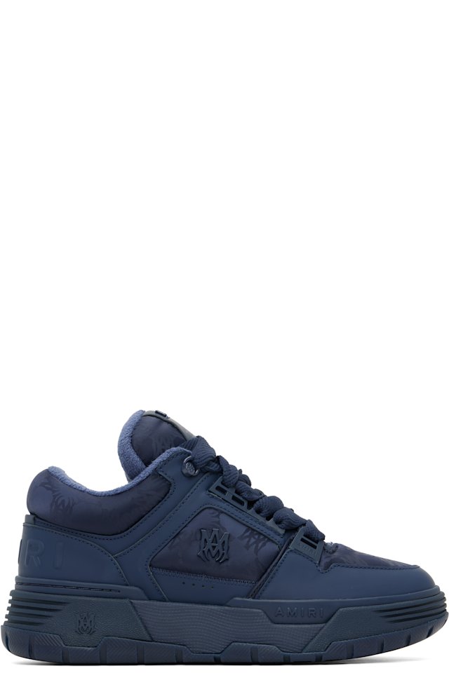 AMIRI — Navy MA Quad Nylon MA-1 Sneakers