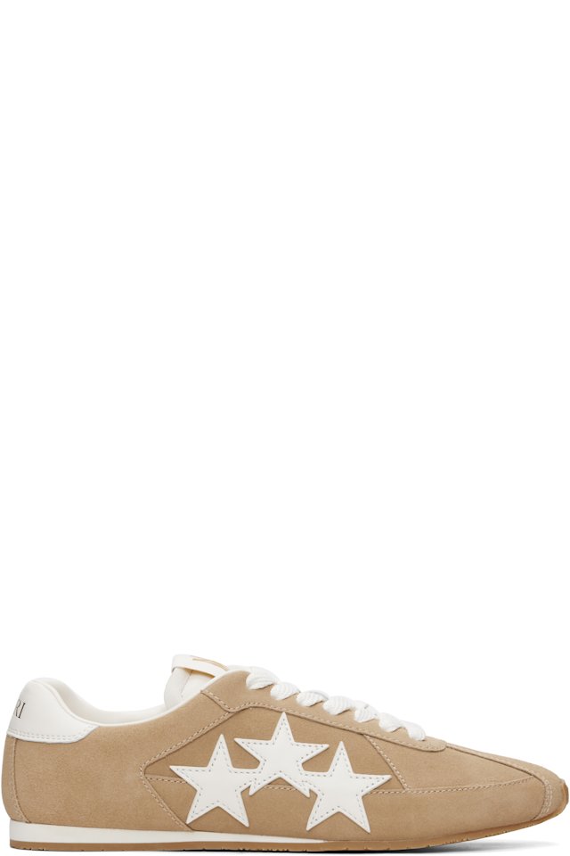 AMIRI — Tan Pacific Flat Sneakers