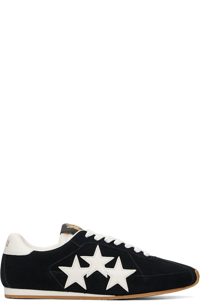 AMIRI — Black Pacific Flat Sneakers
