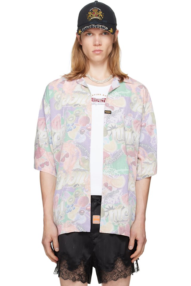 Martine Rose — Multicolor Boxy Shirt