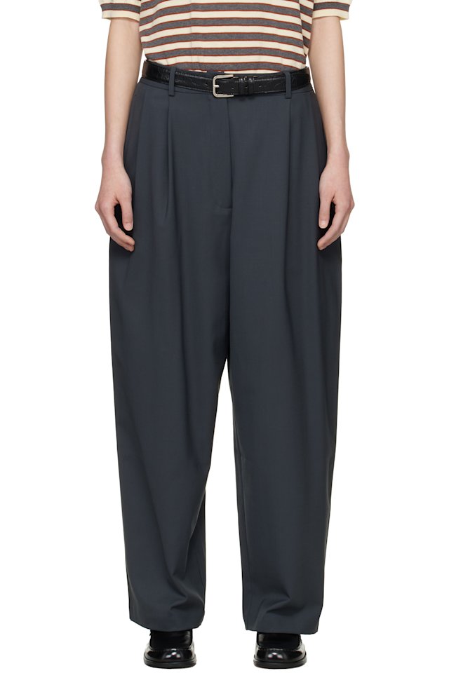 Cordera — Gray Tailored Masculine Trousers