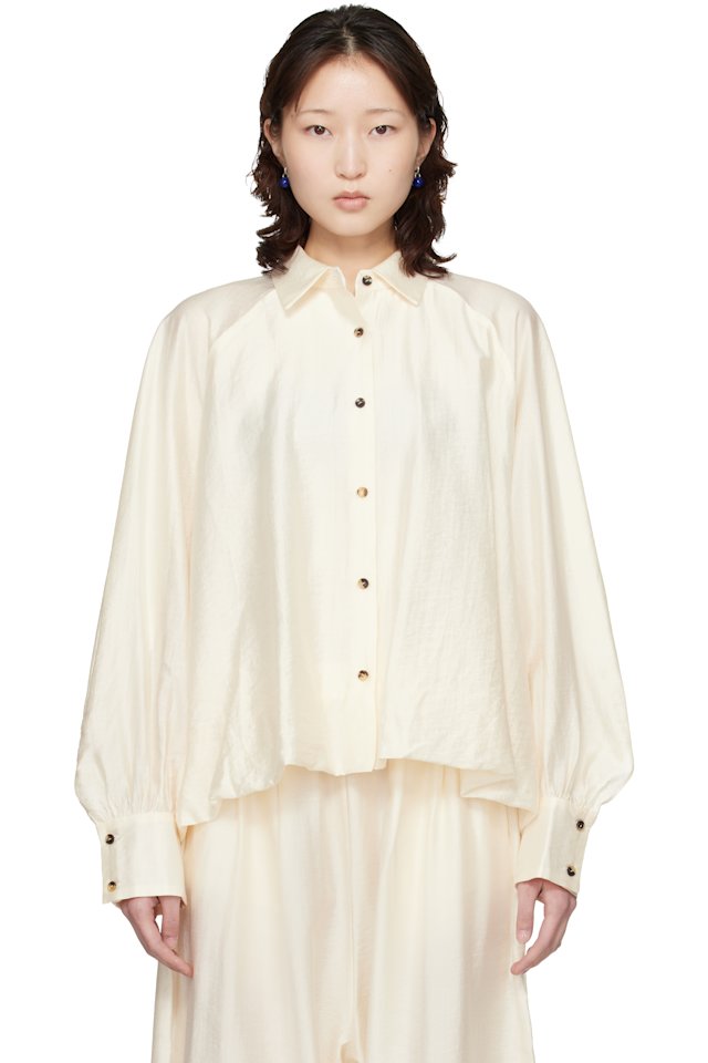 Cordera — Off-White Balloon Shirt