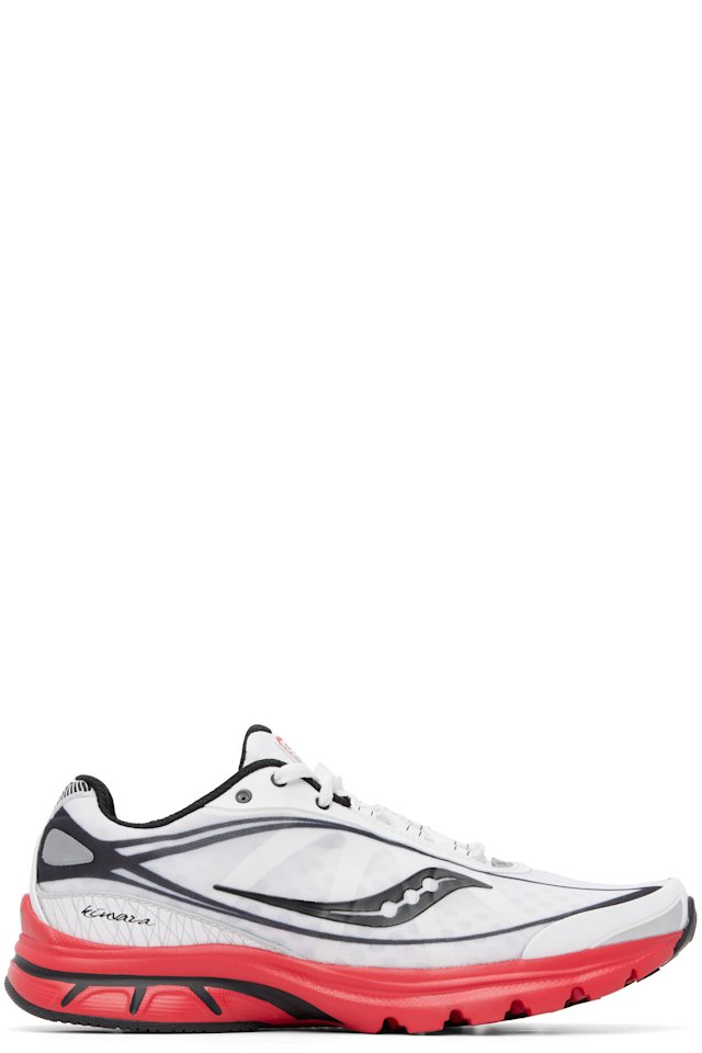 Saucony — White Kinvara 1 Sneakers