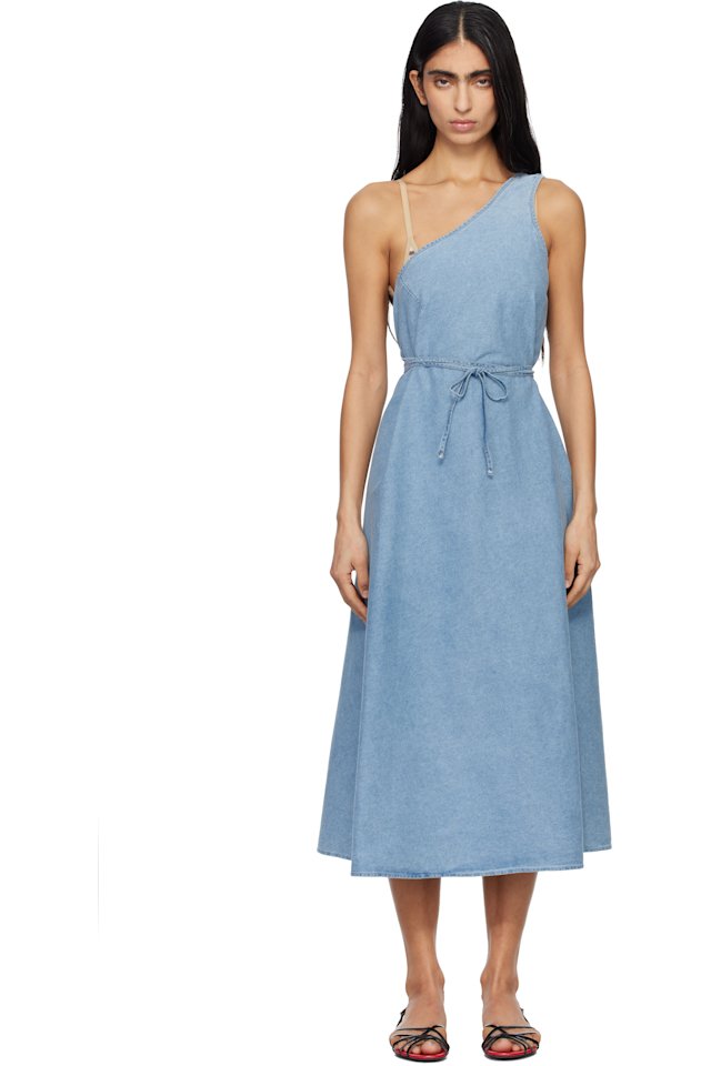 Baserange — Blue Eye Denim Midi Dress