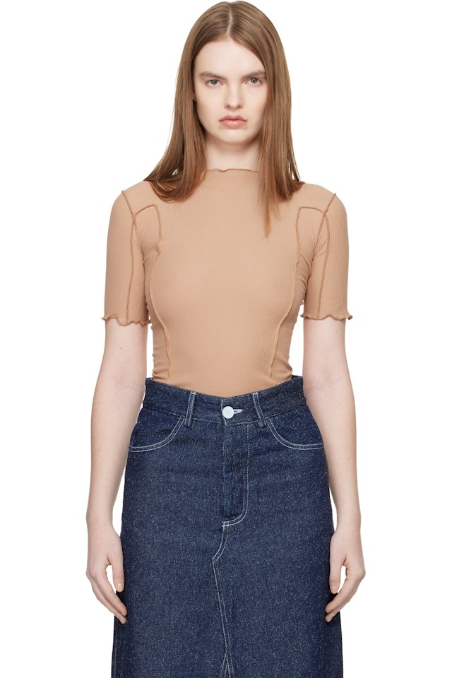 Baserange — Tan Omato 3/4 T-shirt